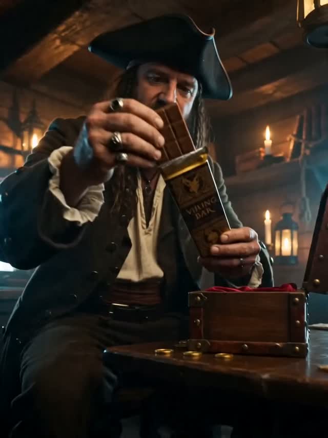 A character moment in a richly detailed tavern.